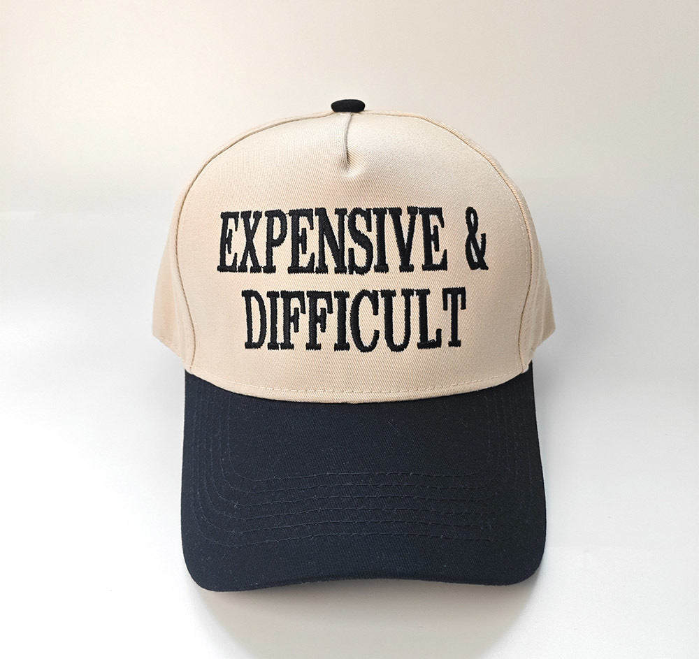 Embroidered Expensive & Difficult Snap Back Hat (7 Color Options) | 2-4 Week TAT