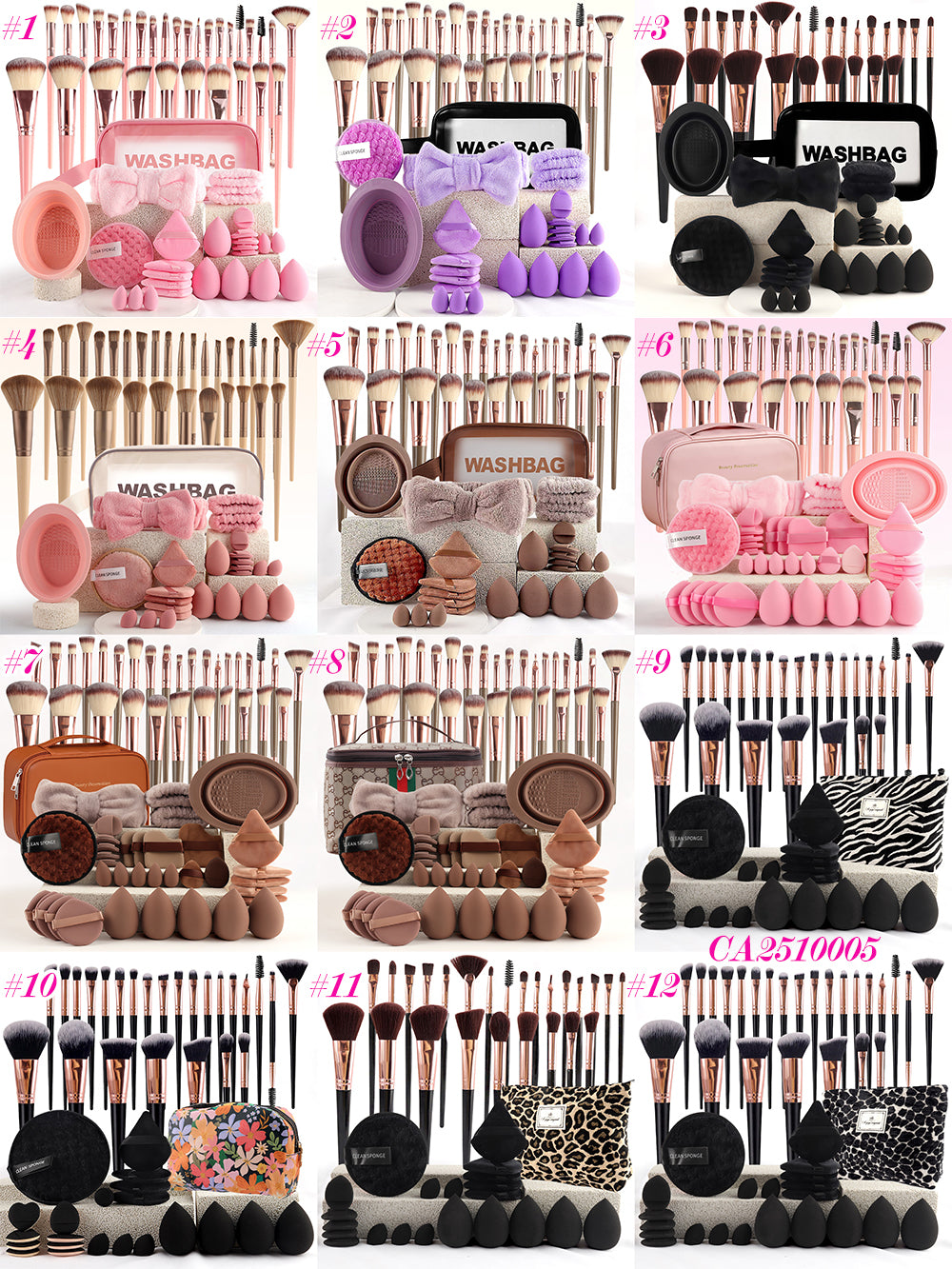 Makeup Brush Set, 12 Colors | 2-4 Week TAT