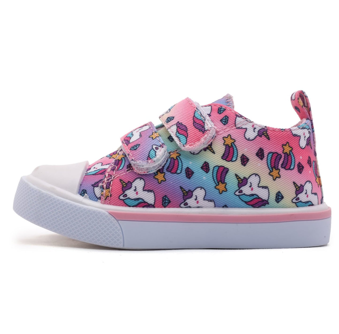 Kid's Canvas Velcro Strap Shoes (6 Prints) | 2-4 Week TAT
