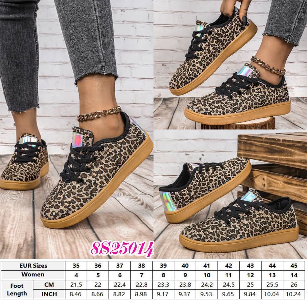 Leopard Canvas Shoes