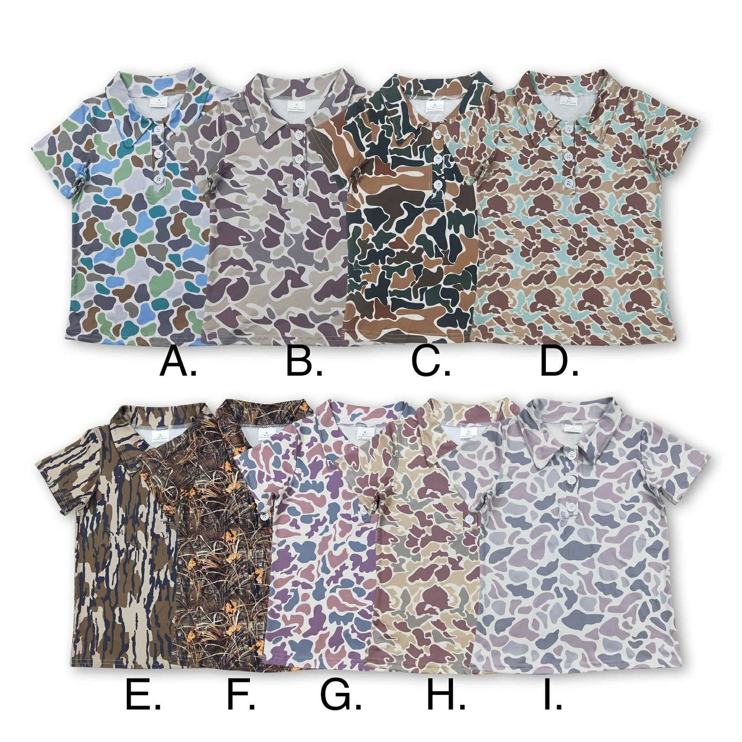 Performance Collared Polo Shirts, 9 Print Options | 1-2 Week TAT