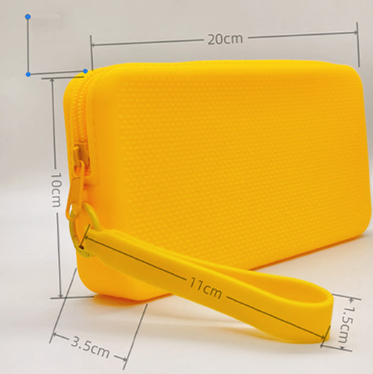 Zipper Around Waterproof Silicone Pouches 2/$15.75 😍✨ + 10 COLORS | 3–4 WEEK TAT