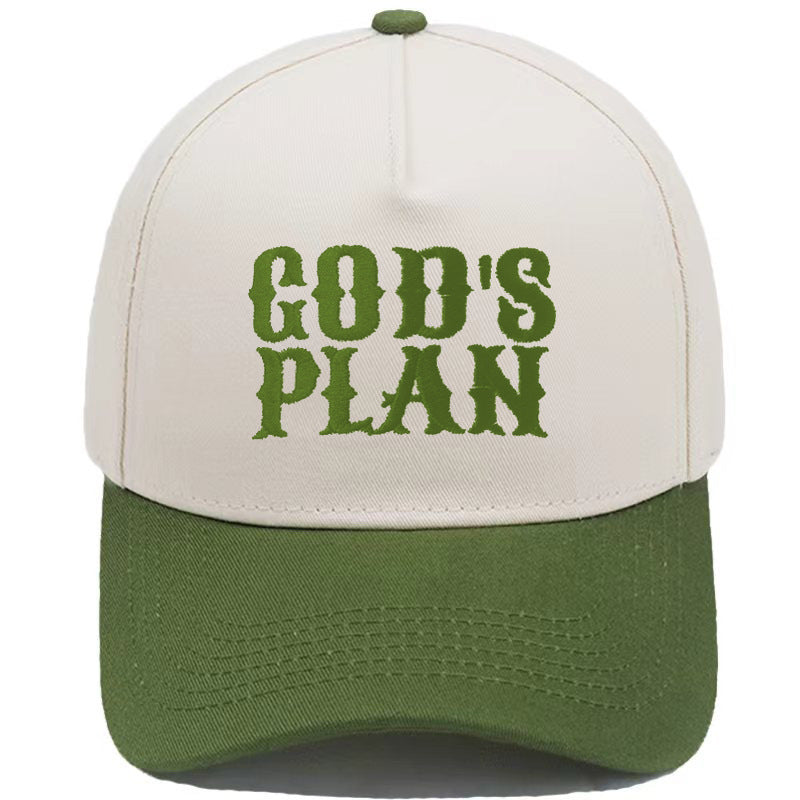 Embroidered GOD'S PLAN Snap Back Hat (14 Colors) | 2-4 Week TAT