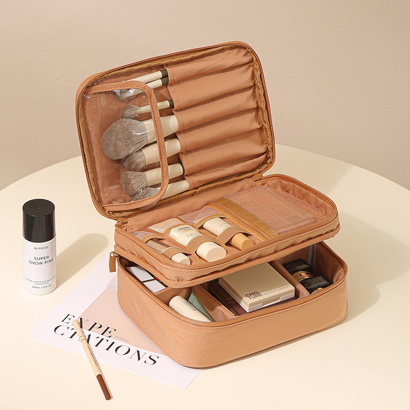 🧳✨ TRAVEL TOILETRY / MAKEUP BAGS + 4 COLOR OPTIONS & DOUBLE DECKERS | 3–4 WEEK TAT ✨🧳