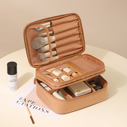 🧳✨ TRAVEL TOILETRY / MAKEUP BAGS + 4 COLOR OPTIONS & DOUBLE DECKERS | 3–4 WEEK TAT ✨🧳