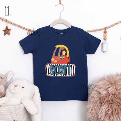 ✨MONDAY DAILY TEE DEAL ✨👕 Kids Character Name Plate Tees + Multiple Styles | 2 WEEK TAT