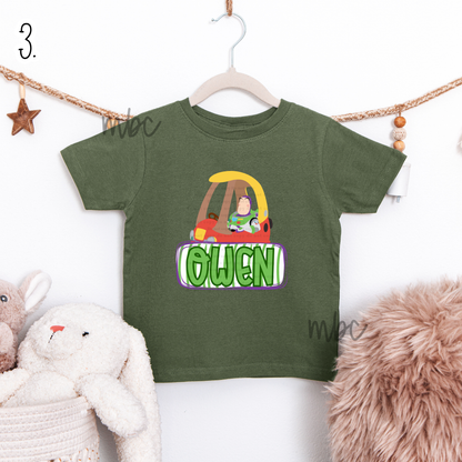 ✨MONDAY DAILY TEE DEAL ✨👕 Kids Character Name Plate Tees + Multiple Styles | 2 WEEK TAT