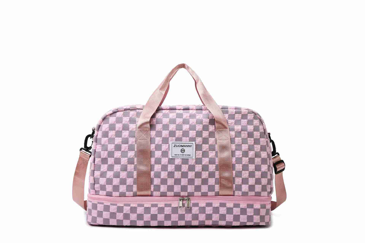 Bubble Checkered Duffel - 6 Colors | 2-4 Week TAT