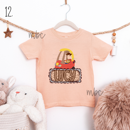 ✨MONDAY DAILY TEE DEAL ✨👕 Kids Character Name Plate Tees + Multiple Styles | 2 WEEK TAT