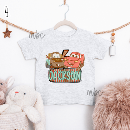 ✨MONDAY DAILY TEE DEAL ✨👕 Kids Character Name Plate Tees + Multiple Styles | 2 WEEK TAT
