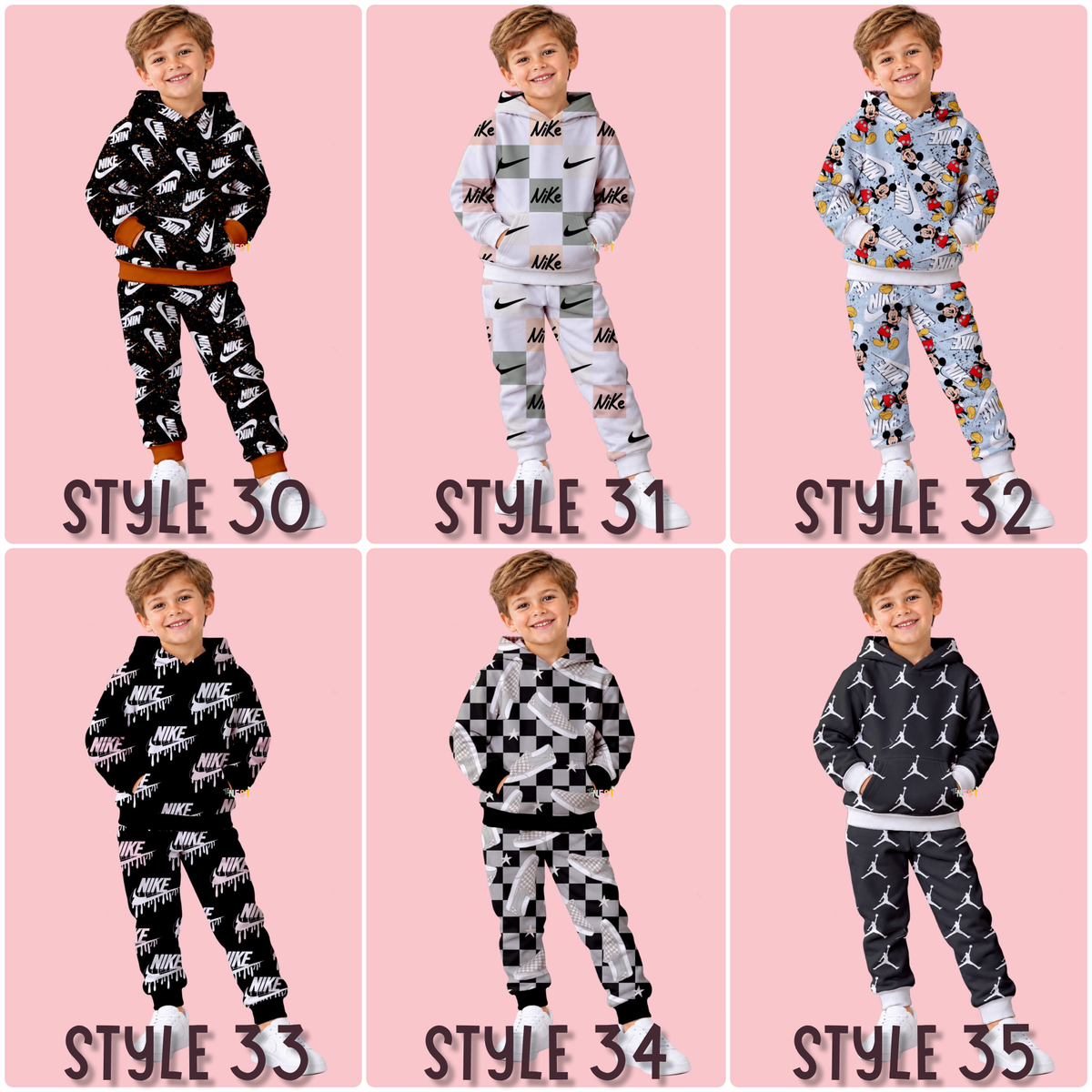🔥🖤 BOYS CUSTOM FLEECE SWEAT SUITS | KIDS 2T–16T + ADULTS S–5XL | 6-8 WEEK TAT