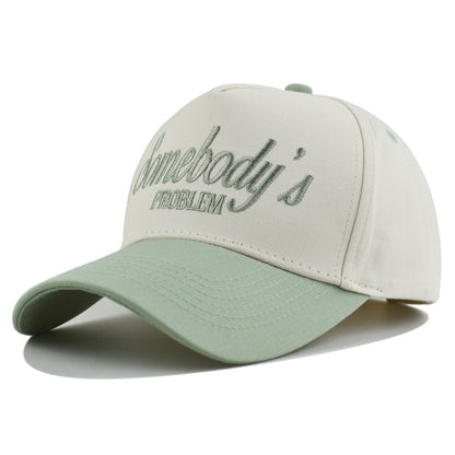 Embroidered Somebody's Problem Snap Back Hat (8 Color Options) | 2-4 Week TAT