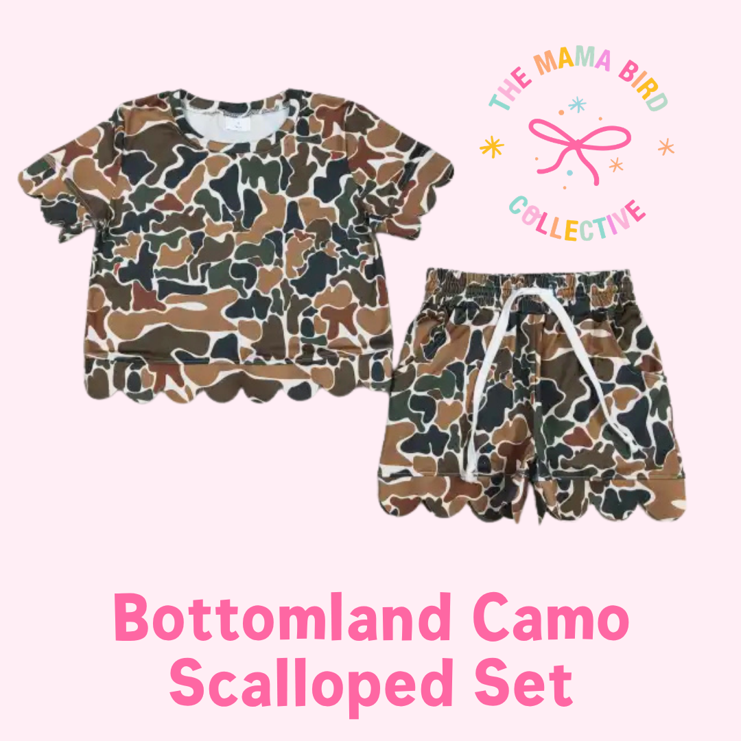 🌸 PRINTED SCALLOPED SETS ✨ | 3-6M–14/16T | 1-2 WEEK TAT 💗
