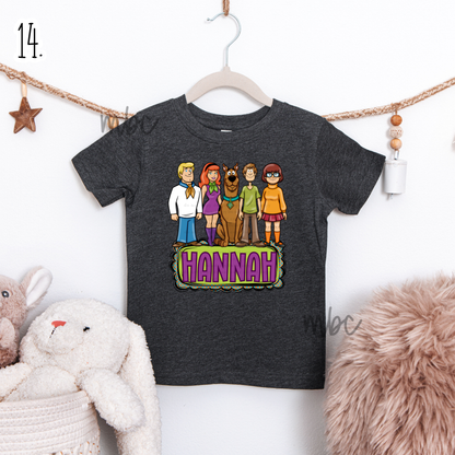 ✨MONDAY DAILY TEE DEAL ✨👕 Kids Character Name Plate Tees + Multiple Styles | 2 WEEK TAT