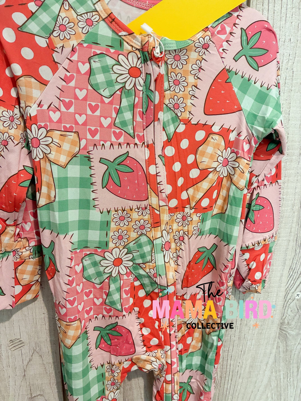 Strawberry Patchwork Bamboo | IN STOCK!