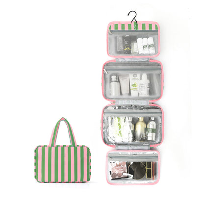Striped Hanging Toiletry Bag 😍✈️ + 7 COLORS | 3–4 WEEK TAT