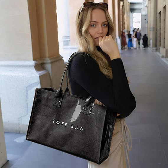👜✨Summer Splash Wipeable PVC Tote Bag (3 Color Options) | 3-4 Week TAT