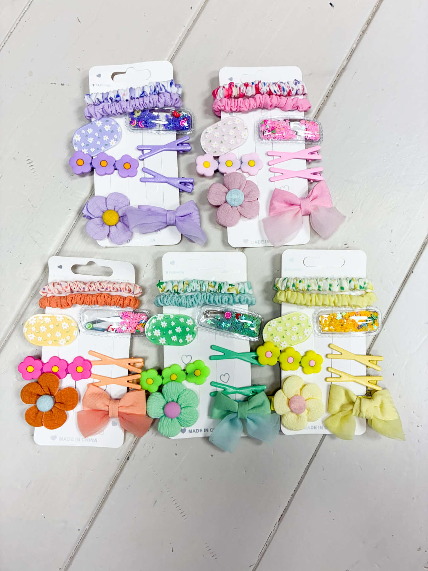 Girls' Hair Accessory 9 Piece Sets! READY TO SHIP/PICK UP