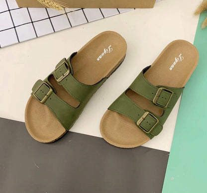 👡✨ Classic Neutral Cork Footbed Sandals 🎀 SIX COLORS! | EUR 36–42 | 3-4 Week TAT