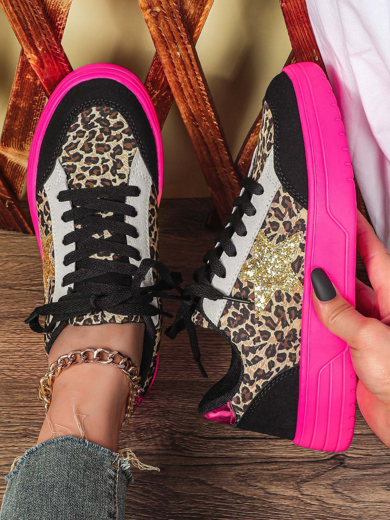 👟🐆 Leopard Print Sneakers (Wide foot friendly!) | 3-4 Week TAT