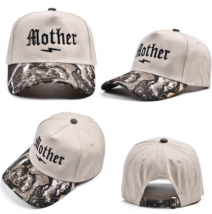 Embroidered Lighting Bolt Mother Adjustable Cap (3 Prints) | 2-4 Week TAT