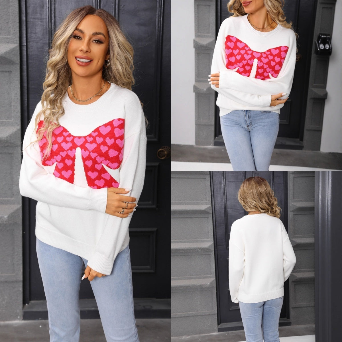 Valentine's Bow Sweaters | 3-4 Week TAT