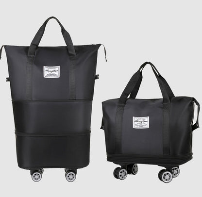 Expandable Large Capacity Rolling Duffel - 8 Color Options | 2-4 Week TAT