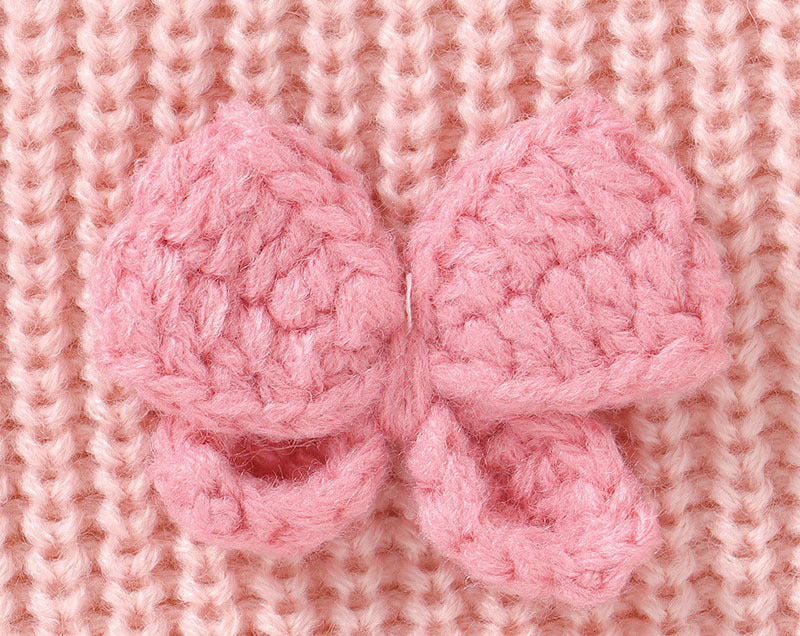 BUNDLE DEAL ONLY: Knit Sweaters with Crochet Bow Accents + Exclusive Bow Bundle | 2-4 Week TAT