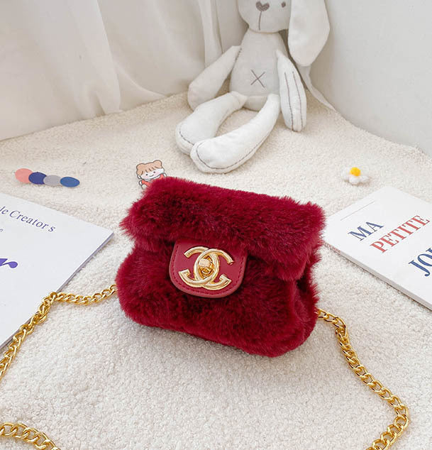 Mini Furry CC Toddler Purses, 7 colors | 2-4 Week TAT
