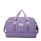 Bubble Checkered Duffel - 6 Colors | 2-4 Week TAT