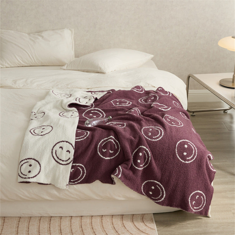 BF Dream Inspired Smiley Blanket (Reversible), 10 colors | 2-4 Week TAT