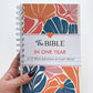 Bible In A Year Workbook, 6 Options | 2-4 Week TAT