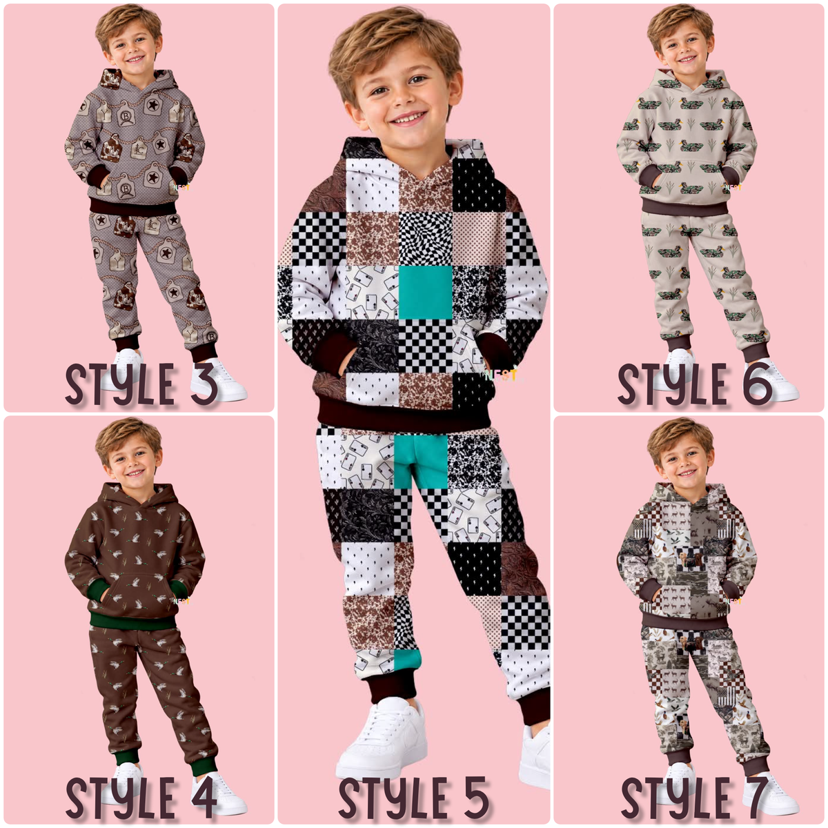 🔥🖤 BOYS CUSTOM FLEECE SWEAT SUITS | KIDS 2T–16T + ADULTS S–5XL | 6-8 WEEK TAT