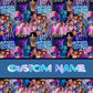 Custom Name Plush K-POP DEMON HUNTER Blanket, 8 Prints & 3 Sizes | 2-4 Week TAT