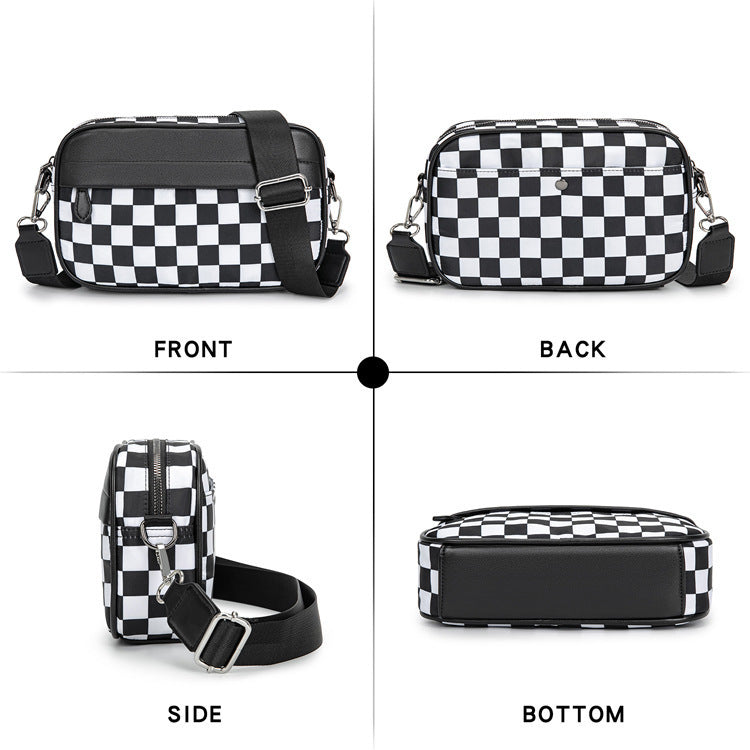 Checkered Crossbody (6 colors) - 2-4 Week TAT