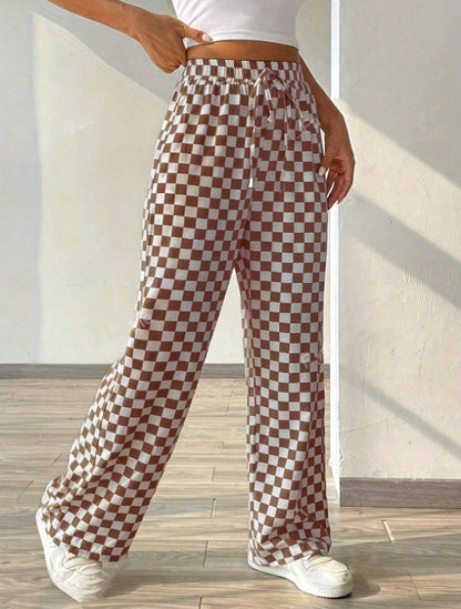 ✨ Trendy Checkered Lounge Pants | 7 Colors | Sizes S-2XL | 3-4 WEEK TAT