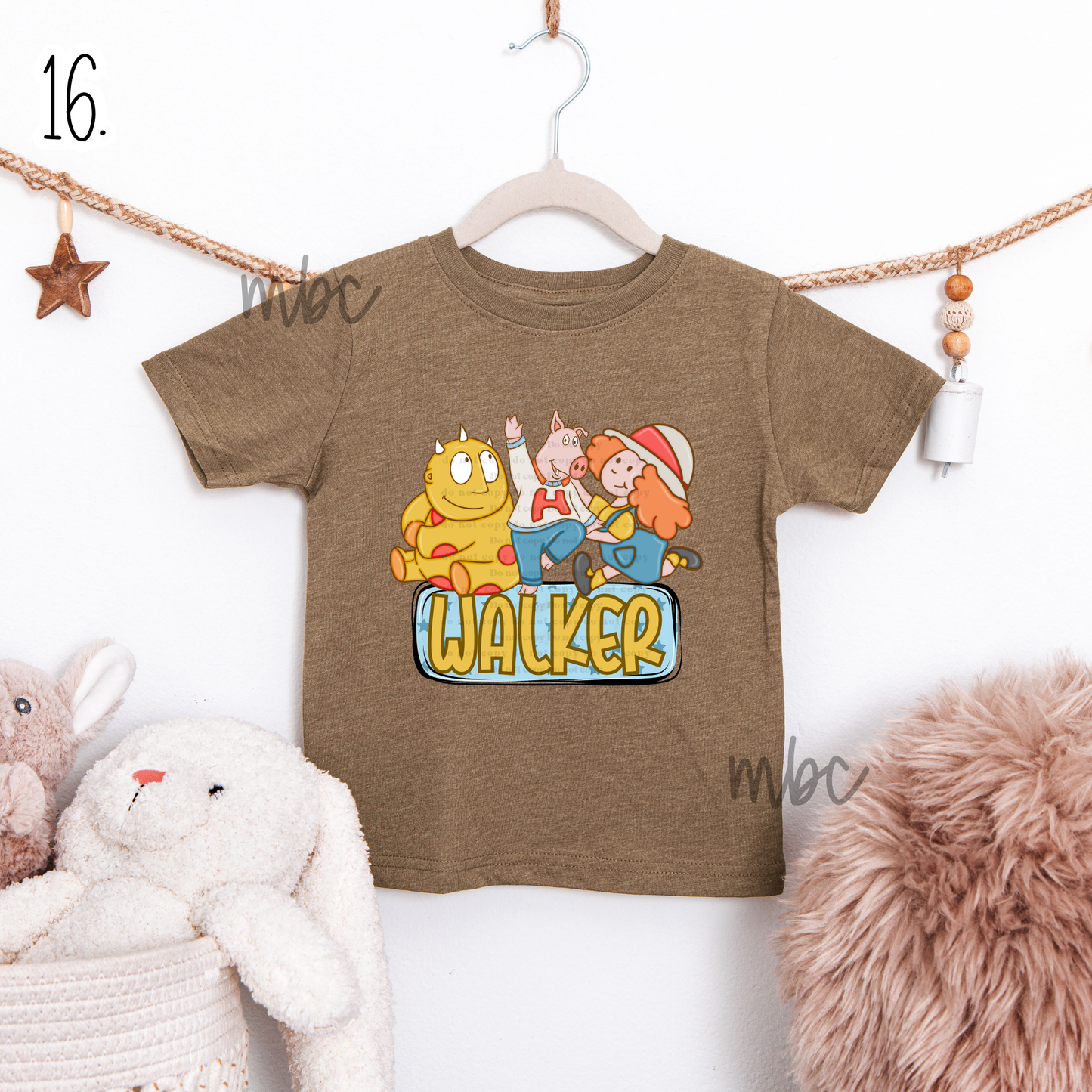 ✨MONDAY DAILY TEE DEAL ✨👕 Kids Character Name Plate Tees + Multiple Styles | 2 WEEK TAT