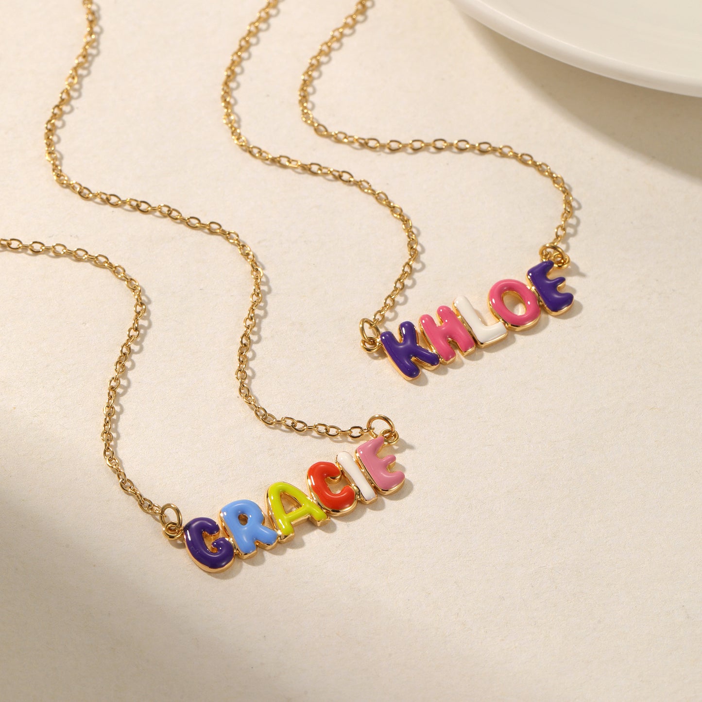 Custom Bubble Necklace GOLD OPTION | 2-4 Week TAT