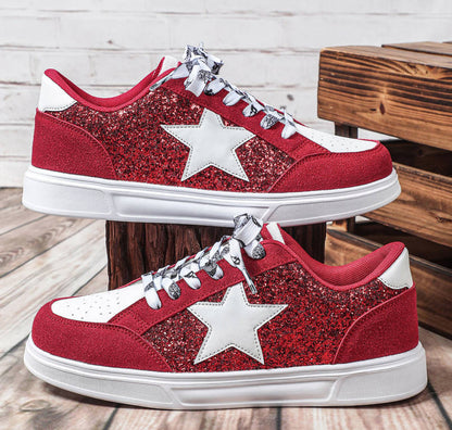 ✨👟 Glitter Star Sneakers + Sizes 35–45 | 3–4 WEEK TAT ✨