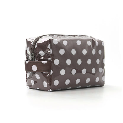 🩷✨ POLKA DOT WATERPROOF PVC MAKEUP TOILETRY BAG + 12 COLORS | 3-4 WEEK TAT ✨🩷