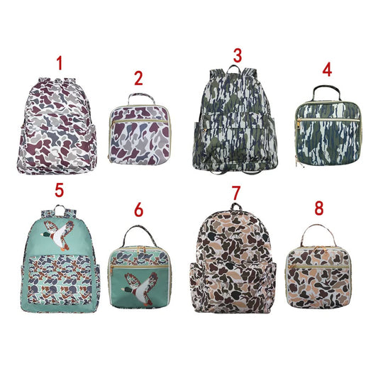 Camo Back Pack and Lunch Box | 1-2 Week TAT