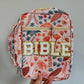 Chenille “Bible” Labeled Carrying Case Accessory Set, 6 Colors | 2-4 Week TAT