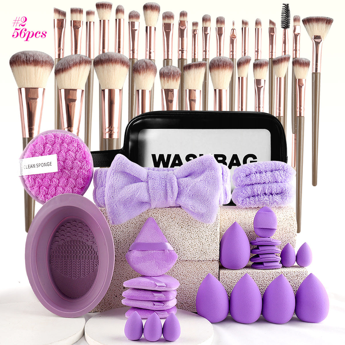 Makeup Brush Set, 12 Colors | 2-4 Week TAT