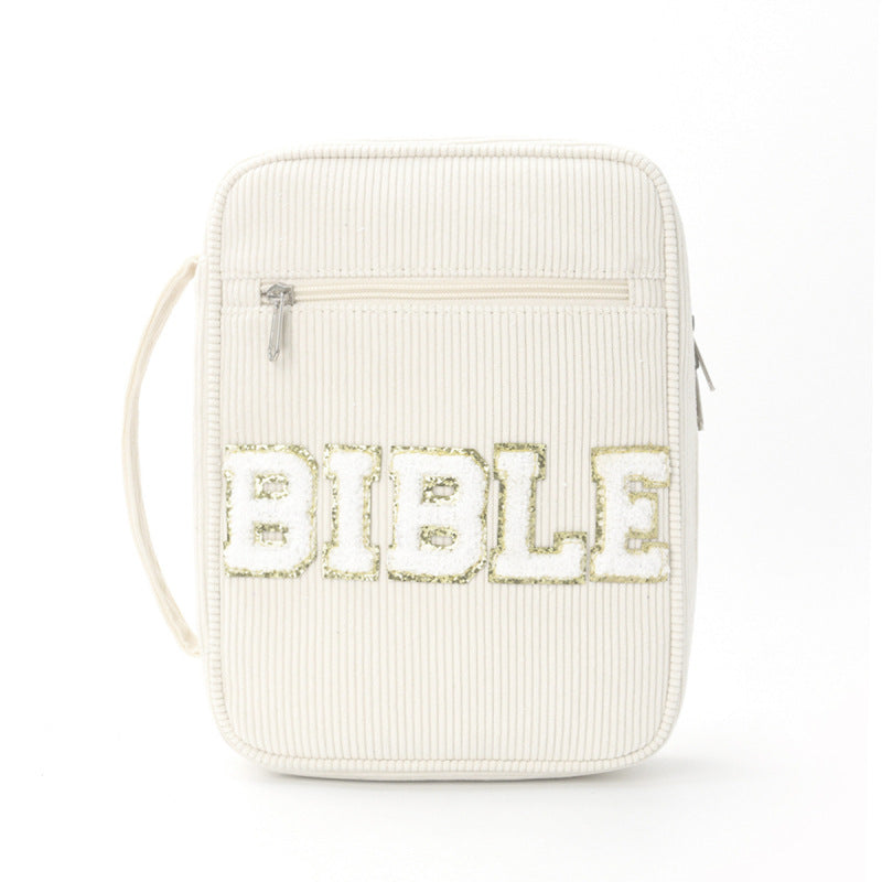 Chenille “Bible” Labeled Carrying Case Accessory Set, 6 Colors | 2-4 Week TAT