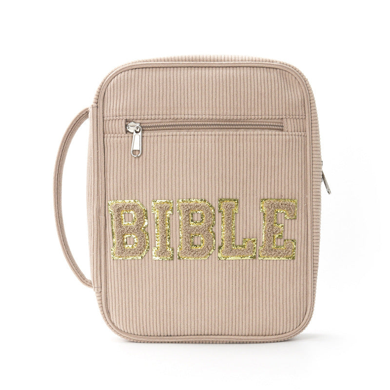 Chenille “Bible” Labeled Carrying Case Accessory Set, 6 Colors | 2-4 Week TAT