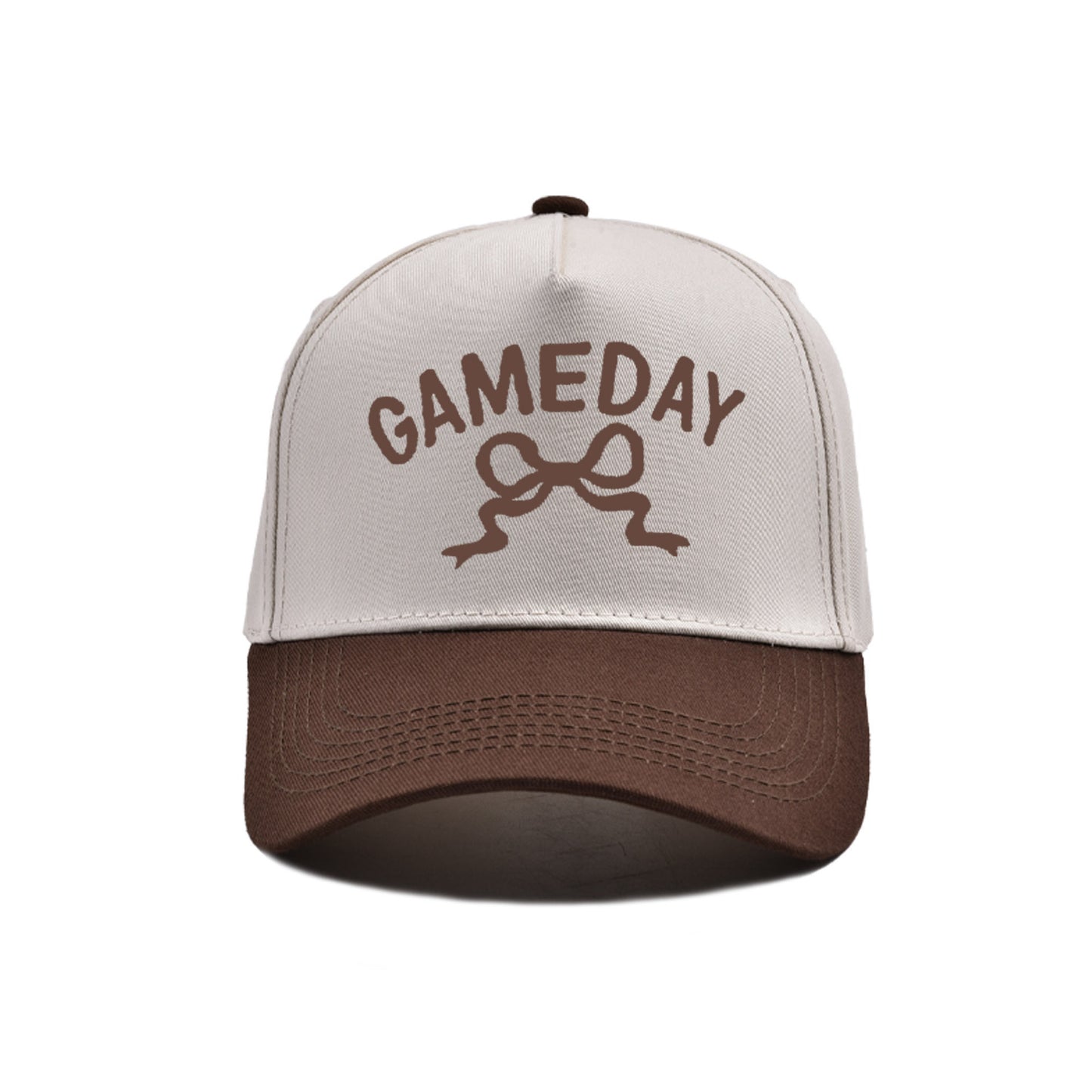 Embroidered Bow Game Day Adjustable Fit Hat (11 Color Options) | 2-4 Week TAT