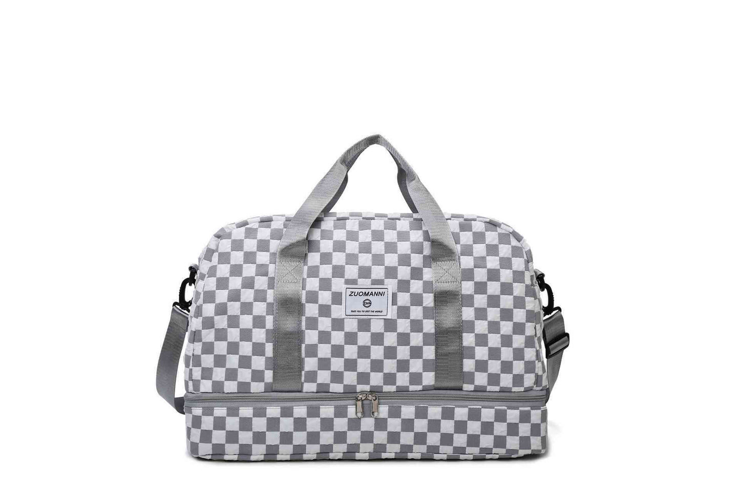 Bubble Checkered Duffel - 6 Colors | 2-4 Week TAT