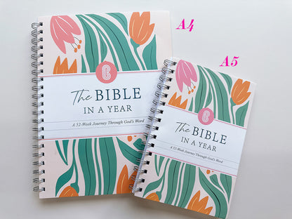 Bible In A Year Workbook, 6 Options | 2-4 Week TAT