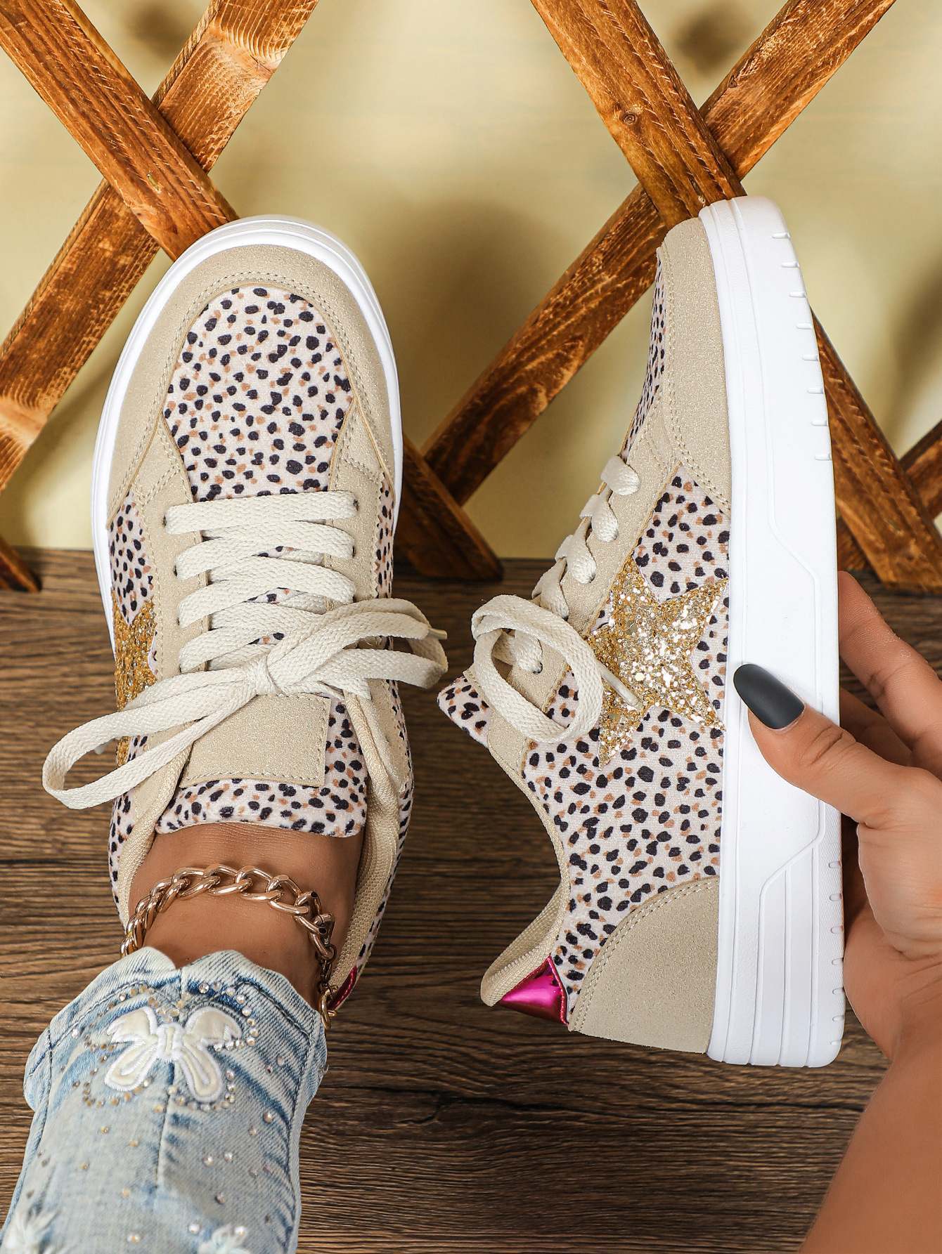 👟🐆 Leopard Print Sneakers (Wide foot friendly!) | 3-4 Week TAT