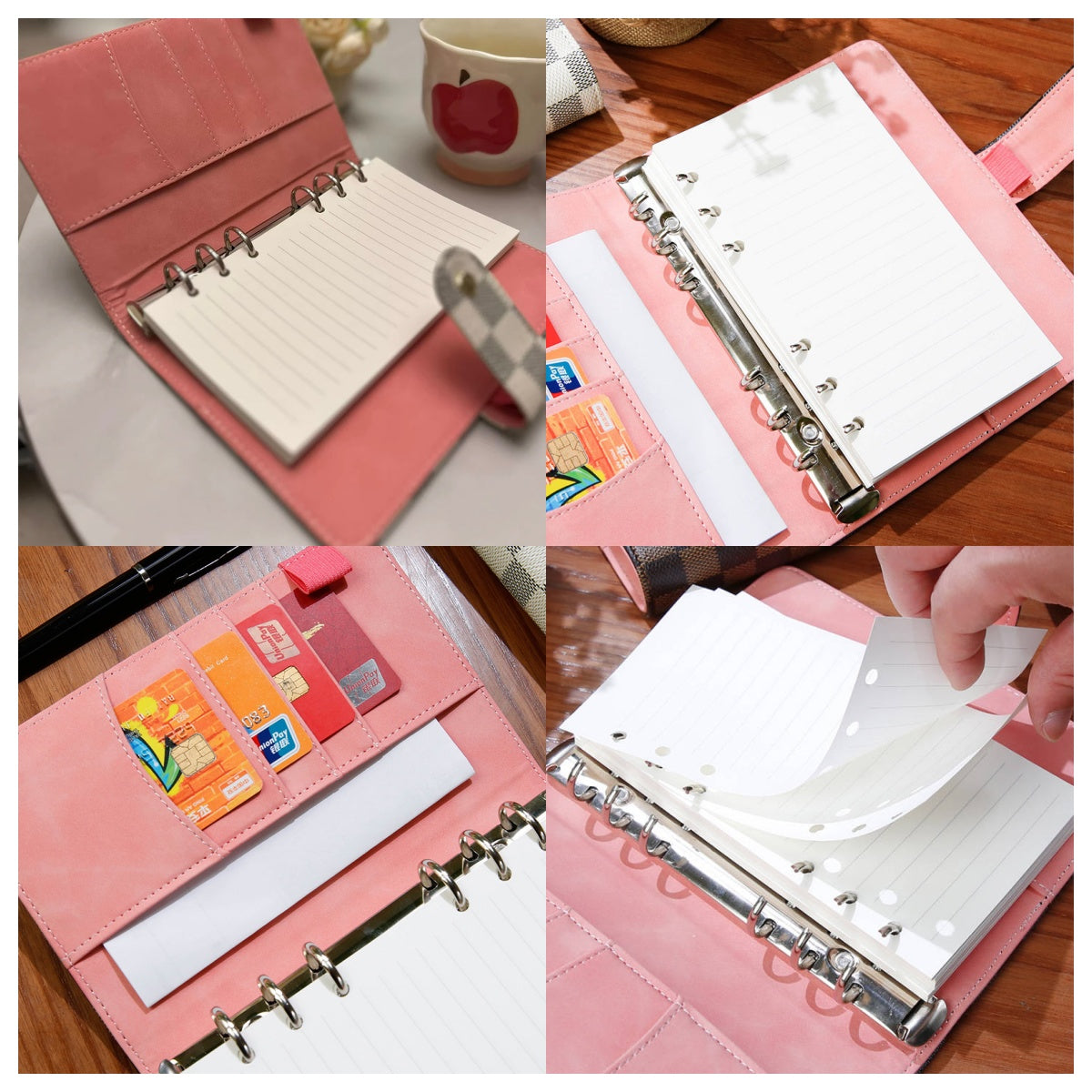 📚✨ Leatherette Checkered Notebooks + A5/A6/A7 | 3–4 WEEK TAT ✨